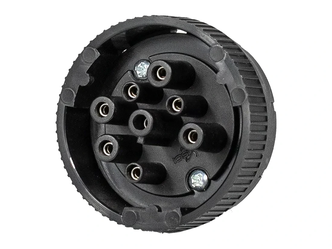 Connector, head on